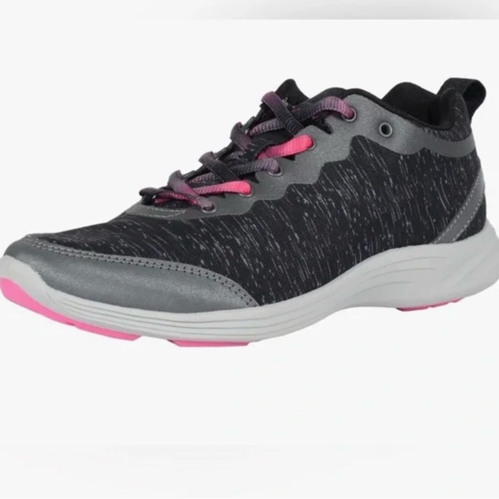 Vionic Women's Gray & Pink Lightweight Sneakers